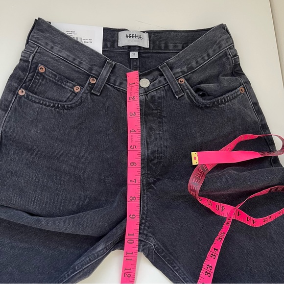 AGOLDE V-Waist Baggy Jeans Size 24 - Picture 12 of 14